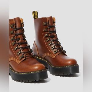 Dr. Martens Leona Platform Heeled Boots